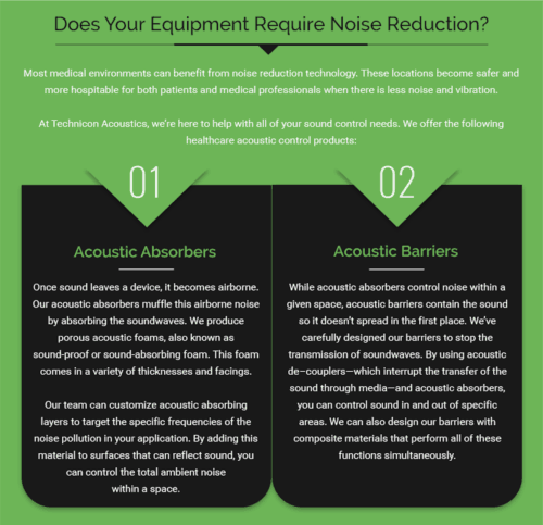 Does Your Equipment Requite Noise Reduction