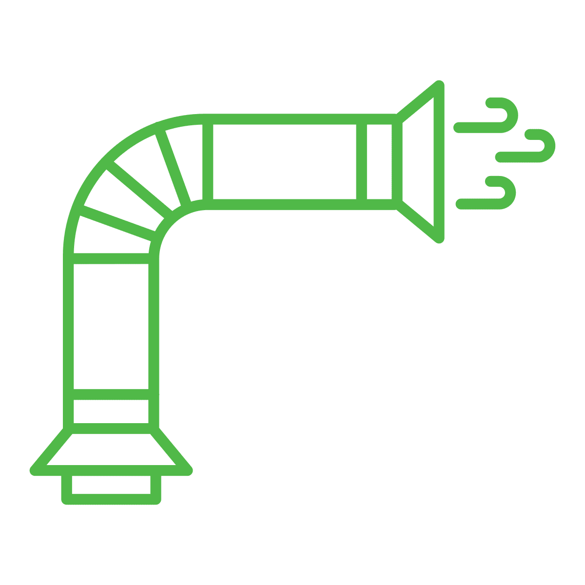 HVAC units and ductwork